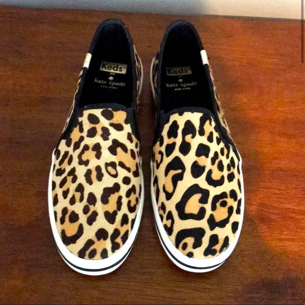 Fun NWT Keds & Kate Spade Slip On Sneakers.